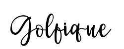 Golfique - logo